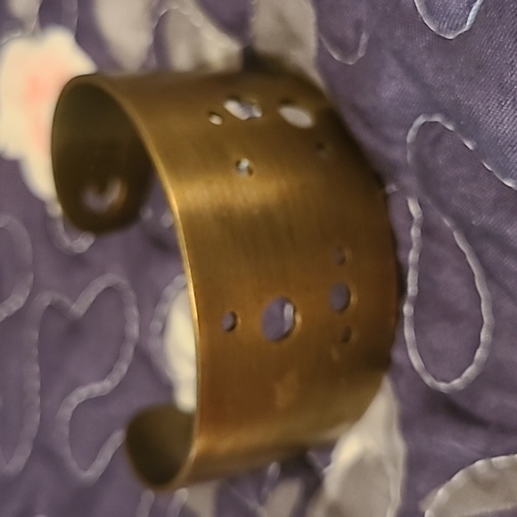 Scout Jewelry - Scout Astrological Zodiac Gemini Brass Wide Cutout Constellation Cuff bracelet